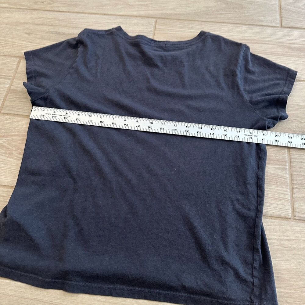 Mother Denim The Boxy Goodie Goodie Tee Seeing Double Wash Size M - Picture 7 of 7